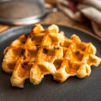 Cinnamon Liège Waffles